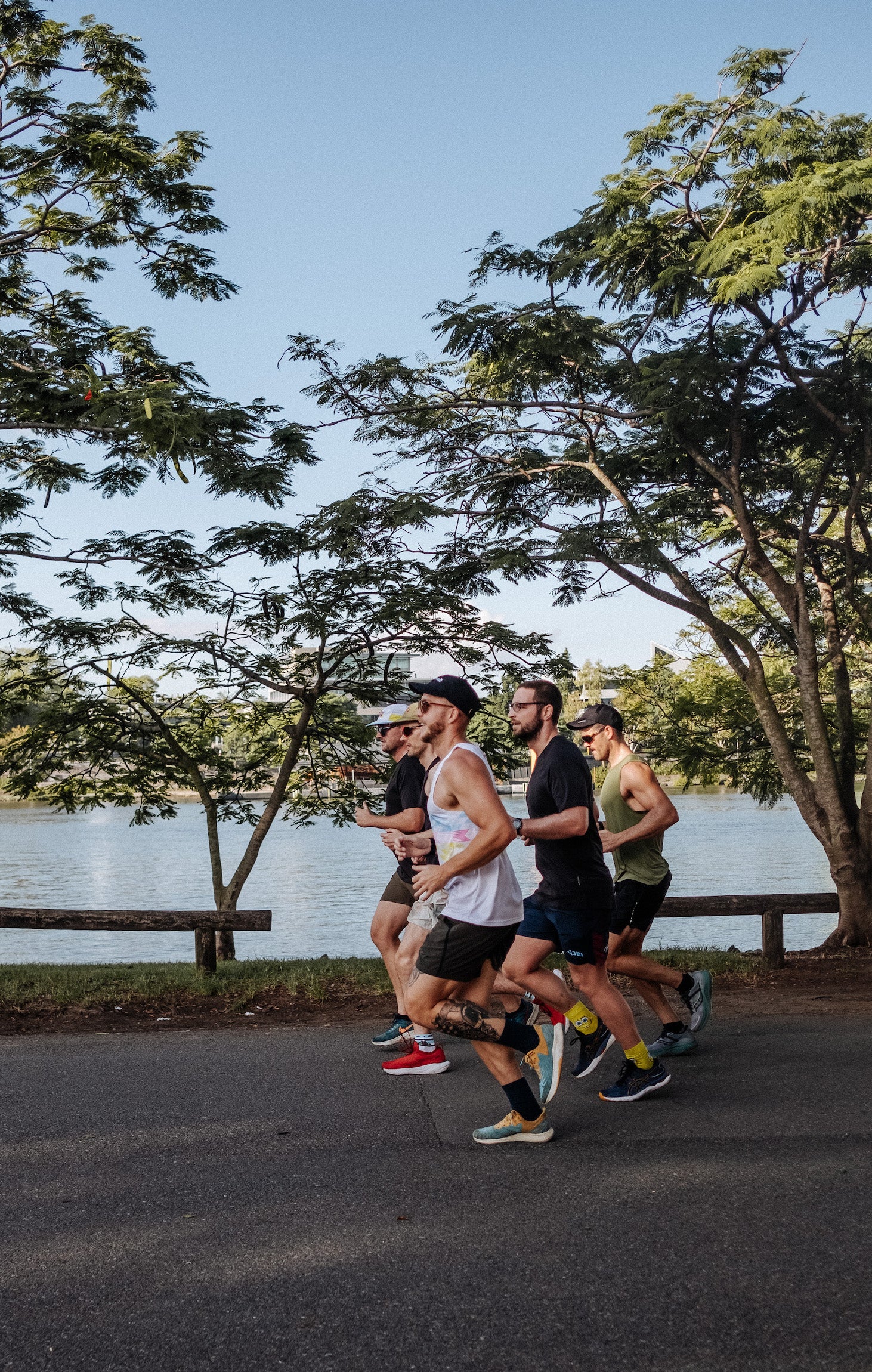 Brisbane Health and fitness community Running Coffee Culture Positive change Walkers Runners Wheelchairs Pram pushers Dog walkers Events Charity Artist Theme Funds Donations Limited edition merchandise Profits Community Impact Donate Merch Caps Socks Like-minded individuals Positive impact Support Mission Awareness Local charities Exposing issues Running for good.