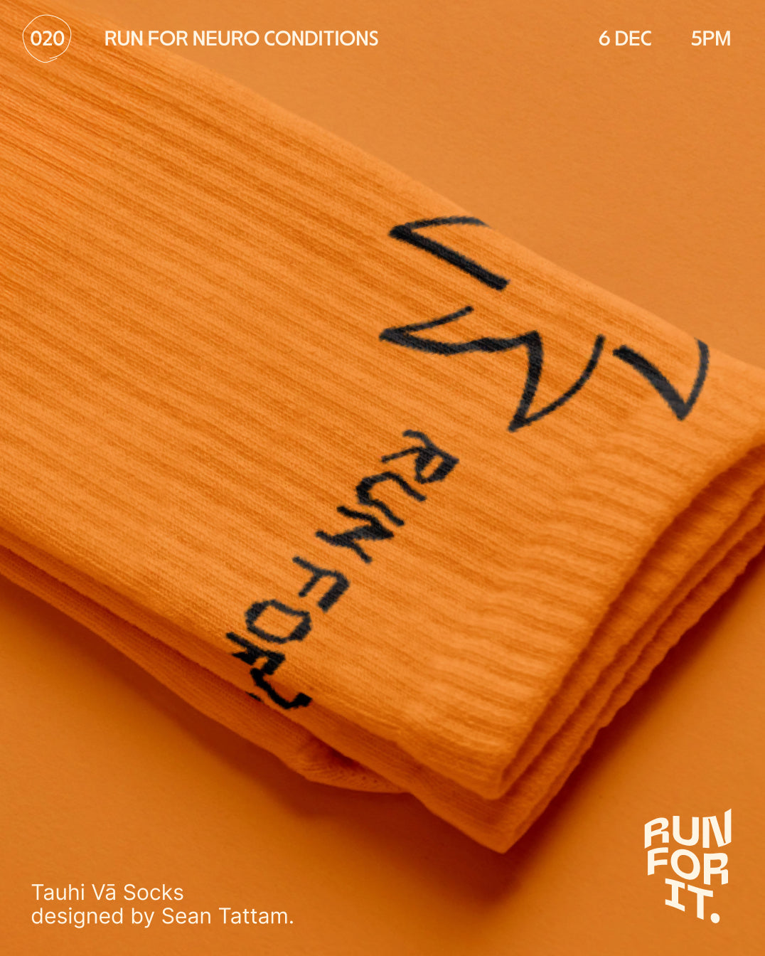 RunForIt Tauhi Vā Performance Socks